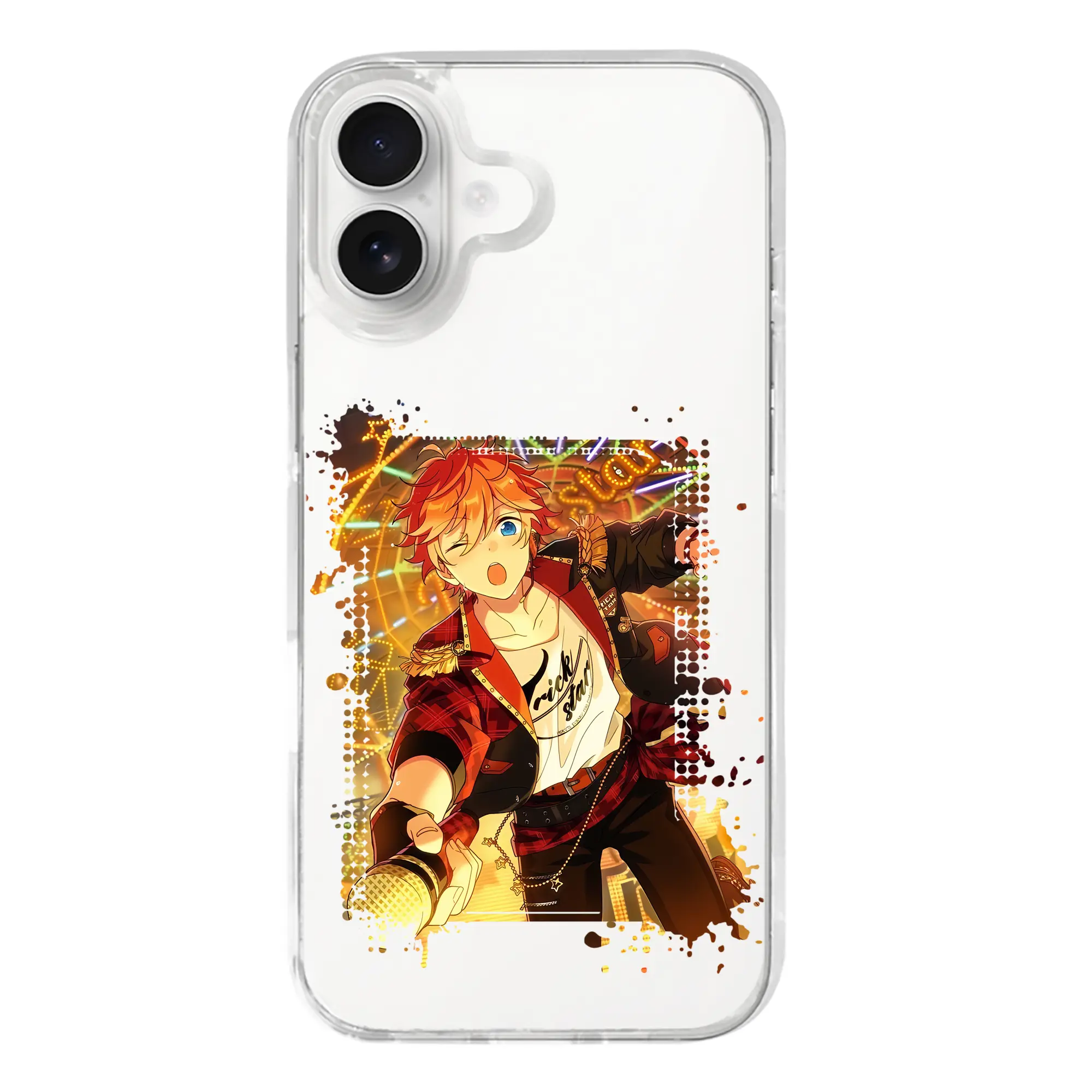 あんさん ぶる グッズ Trickstar 明星スバル - iPhone 17シリーズ 透明スマホケース – 薄型・耐衝撃・精密フィット保護カバー